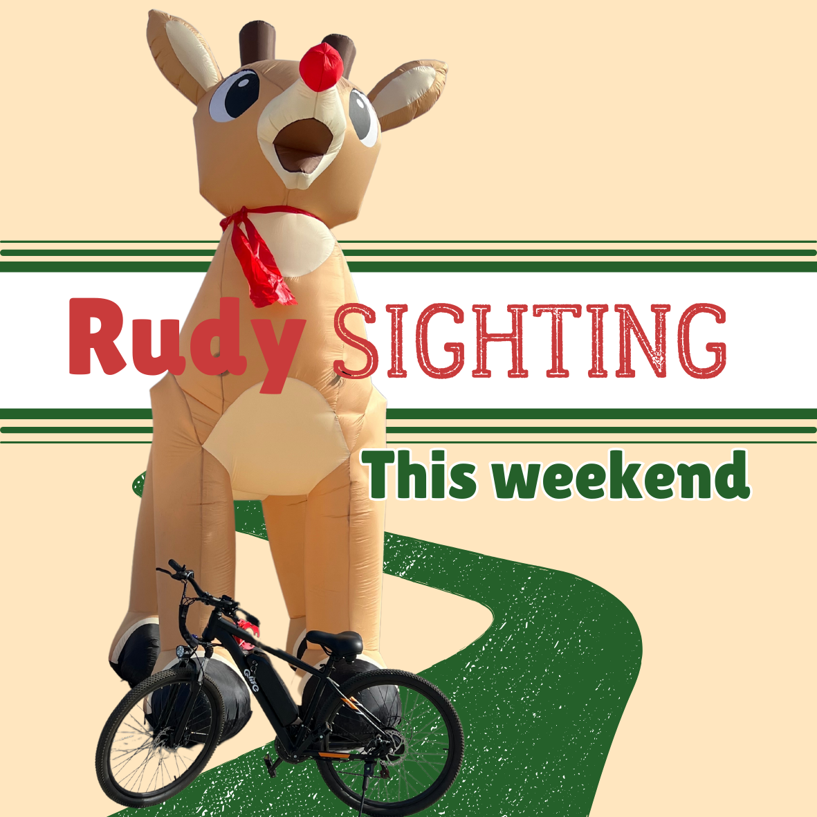 First Rudy Sighting Today